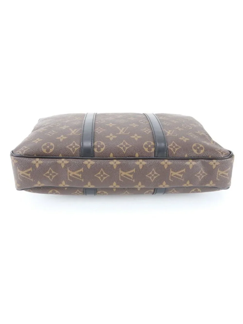 Louis Vuitton Monogram Macassar Porte Document Voyage Pdv Business Bag
